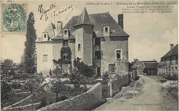 GENILLE - Château De La Bourdillière  -ed. T Bardou - Genillé