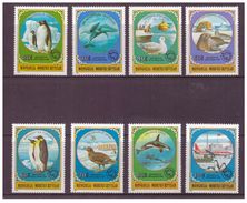 Mongolei, Mi.-Nr. 1336-43, **, 1980 Antarktisforschung - Fauna Antártica