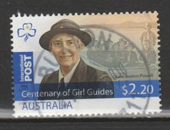 AUSTRALIE ,N°3332  CENTENAIRE DES GUIDES , OLAVE BADEN POWELL " - Gebraucht