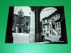 Cartolina Fermo - Piazza Del Popolo 1950 Ca - Ascoli Piceno