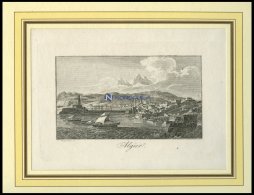 ALGERIEN: Algier, Gesamtansicht, Kupferstich Von Blaschke Um 1830 - Litografía