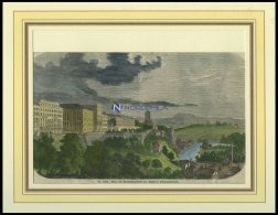 BERN, Teilansicht, Kolorierter Holzstich Von 1860 - Litografía