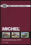 PHIL. KATALOGE Michel: Südwesteuropa-Katalog 2016, Band 2, Alter Verkaufspreis: EUR 68.- - Philatelie Und Postgeschichte