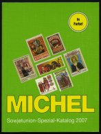 PHIL. KATALOGE Michel: Sowjetunion-Spezial-Katalog 2007, Alter Verkaufspreis: EUR 148.- - Philatelie Und Postgeschichte