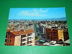 Cartolina Cagliari - Via Scano E Panorama Parziale 1976 - Cagliari