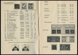 PHIL. LITERATUR Heft Meckenburg-Vorpommern Die Dauerreihe I Und II Und Plattenfehler Der Dauerreihe I, Einar Thom, 36 Se - Philately And Postal History