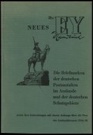 PHIL. LITERATUR Die Briefmarken Der Deutschen Postanstalten Im Auslande Und Der Deutschen Schutzgebiete Sowie Ihre Entwe - Filatelia E Historia De Correos