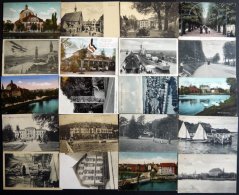 DEUTSCHLAND ETC. KIEL, 60 Verschiedene Ansichtskarten, Dabei Seltene Motive Und Farbige Karten - Cartas & Documentos