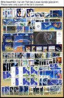 EUROPA UNION O,Brief , 1991, Weltraumfahrt, überkompletter Jahrgang, Dabei Belege Mit Ersttagsstempeln, Markenheftc - Colecciones