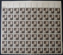 USA 455-89 **, Scott 859-93, 1940, Berühmte Amerikaner Im Bogensatz (70) Mit Plattennummern, Pracht - Gebraucht