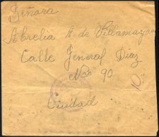 PARAGUAY 1935, Feldpostbrief Mit Stempel Eines Militärhospitals, Feinst - Paraguay