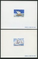 NEUKALEDONIEN 804,969EP (*), 1987/93, Schiffe, Je Auf Epreuves De Luxe, Pracht - Other & Unclassified