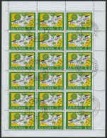 GUYANA 2490KB O, 1989, 10 $ Welt-Pfadfindertreffen Im Kleinbogen (18), Pracht, Mi. (270.-) - Guyana (1966-...)