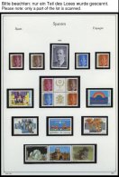 SPANIEN **, Postfrische Sammlung Spanien Von 1991-2002 Im KA-BE Album, Bis 1999 Komplett, Mit Vielen Kleinbogen, Prachte - Sonstige & Ohne Zuordnung