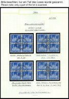 SCHWEIZ BUNDESPOST 696-713x VB O, 1960, Postgeschichtliche Motive Und Baudenkmäler, Normales Papier, In Zentrisch G - Usados