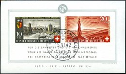 SCHWEIZ BUNDESPOST Bl. 7 O, 1942, Block Pro Patria, Ersttagsstempel, Pracht - Gebraucht