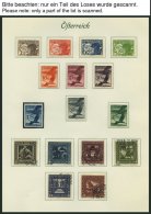 SAMMLUNGEN *, O, Sammlung Österreich Von 1918-37 Auf Borek-Seiten Mit Guten Mittleren Ausgaben, Dabei Mi.Nr. 468-87 - Colecciones