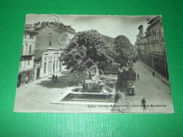 Delcampe - Cartolina Biella - Fontana Monumentale E Corso Regina Margherita 1940 - Biella