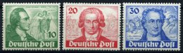 BERLIN 61-63 **, 1949, Goethe, Prachtsatz, Mi. 320.- - Usados