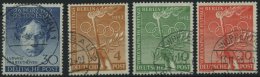 BERLIN 87-90 O, 1952, Beethoven Und Vorolympische Festtage. 4 Prachtwerte, Mi. 75.- - Otros & Sin Clasificación