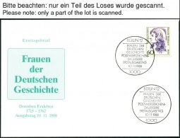 BERLIN 824-28,830 BRIEF, 1988, Frauen Der Geschichte Auf FDC`s, Pracht, Mi. 105.- - Usados