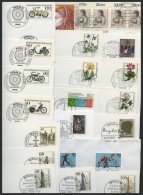 JAHRGÄNGE 689-707,730-771 BRIEF, 1983/85/86, 3 Komplette Jahrgänge Auf FDC`s, Pracht - Other & Unclassified