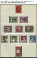 SAMMLUNGEN **, Postfrische Sammlung Berlin Von 1960-84 Im Lindner Falzlosalbum, In Den Hauptnummern Bis Auf Ein Paar Wer - Sammlungen
