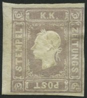 STERREICH *, 1858, 1.05 Kr. Graulila, Gummireste, Schmal-vollrandig, Pracht, Fotobefund Dr. Ferchenbauer, Mi. 900.- - Gebraucht