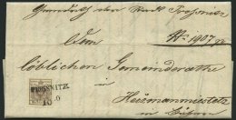 STERREICH 4X BRIEF, 1850, 6 Kr. Braun, Handpapier, Type Ia, L2 PROSSNITZ, Prachtbrief - Autres & Non Classés