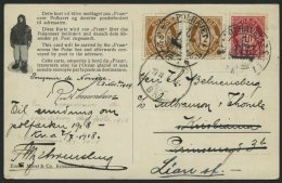 NORWEGEN 76, 79 BRIEF, 1924, Fram - Karte, Von POLHAVET Nach Finnland, Pracht - Sonstige & Ohne Zuordnung