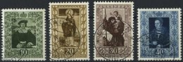 LIECHTENSTEIN 311-14 O, 1953, 4. Gemäldeserie, Prachtsatz, Mi. 100.- - Otros & Sin Clasificación