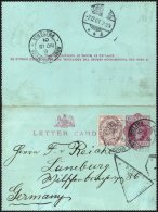 BRITISCHE MILITÄRPOST 65 BRIEF, 1901, 1 P. Königin Victoria Auf Privatbrief Eines Deutschen Siedlers, Bef&ouml - Gebraucht