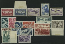 LOTS *, 1930-49, Kleine Ungebrauchte Partie Verschiedener Flugpostmarken, Prachterhaltung - Colecciones Completas