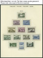 SAMMLUNGEN **, 1962-79, Kompletter Sammlungsteil Auf Schaubek Falzlosseiten, Pracht, Mi. 500.- - Used Stamps