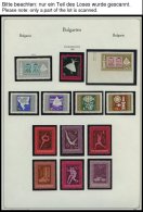 SAMMLUNGEN, LOTS **, Postfrische Sammlung Bulgarien Von 1965-81 Im KA-BE Album, Bis 1977 Fast Komplett, Später L&uu - Colecciones & Series