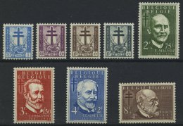 BELGIEN 979-86 **, 1953, TBC, Prachtsatz, Mi. 60.- - Belgien