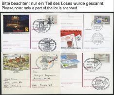 GANZSACHEN 1982-2002, 60 Verschiedene Ganzsachen, Meist Mit Sonderstempeln, Pracht - Sammlungen