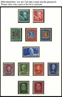 SAMMLUNGEN **,* , In Den Hauptnummern (wohl Ohne Burgen Und Schlösser) Komplette Sammlung Bundesrepublik Von 1949-8 - Used Stamps