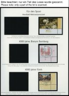 JAHRGÄNGE 2578-2636 O, 2007, Kompletter Jahrgang, Ohne Selbstklebende Marken, Jeweils Aus Der Rechten Unteren Bogen - Used Stamps
