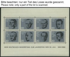 ENGROS Bl. 3 **, 1964, Block 20. Juli, 20x, Pracht, Mi. 160.- - Abarten Und Kuriositäten