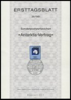 ERSTTAGSBLÄTTER 1082-1117 BrfStk, 1981, Kompletter Jahrgang, ETB 1 - 26/81, Pracht - Sonstige & Ohne Zuordnung