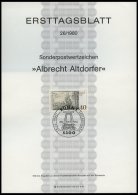 ERSTTAGSBLÄTTER 1033-67 BrfStk, 1980, Kompletter Jahrgang, ETB 1 - 26/80, Pracht - Autres & Non Classés
