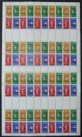 ZUSAMMENDRUCKE MHB 17 **, 1972, Markenheftchenbogen Olympische Sommerspiele, Pracht, Mi. 350.- - Used Stamps