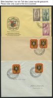 LOTS 1957-60, Partie FDC`s Mit Guten Mittleren Belegen, Fast Nur Prachterhaltung, Mi. 670.- - Autres & Non Classés