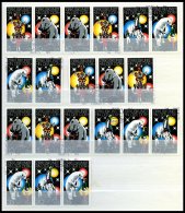 DDR 2364-67 O, 1978, Zirkus, Alle 16 Zusammendrucke Komplett (W Zd 394-401 Und S Zd 160-167), Pracht, Mi. 210.- - Usados