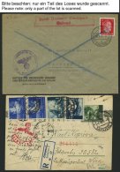 FELDPOST II. WK BELEGE 1939-45, Partie Von 44 Feldpostbelegen Im Briefalbum, Fundgrube - Ocupación 1938 – 45