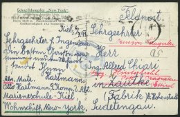 FELDPOST II. WK BELEGE 1941, Feldpost-Fotokarte (Schnelldampfer New York) Mit K1 Kommando 2. Abteilung Marineschule Und - Occupation 1938-45