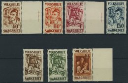 SAARGEBIET 144-50 **, 1931, Volkshilfe, Prachtsatz, Mi. 450.- - Sonstige & Ohne Zuordnung