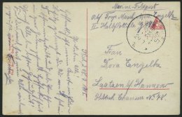 MSP VON 1914 - 1918 184 (II. Torpedoboots-Halbflottille), 28.7.1915, Feldpost-Ansichtskarte Von Bord Des Torpedoboots G - Marítimo