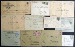 SAMMLUNGEN, LOTS 1901-14, 22 Verschiedene Gebrauchte Belege, Etwas Unterschiedlich, Besichtigen! - Collections